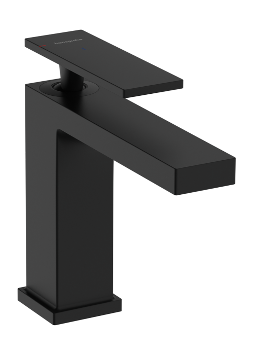 Смеситель Hansgrohe Tecturis E 110 CoolStart для умывальника, Matt Black (73014670)