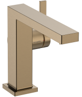 Змішувач Hansgrohe Tecturis E 110 Fine CoolStart для умивальника без донного клапана, Brushed Bronze (73021140)