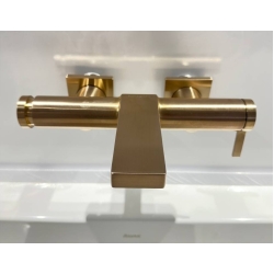 Змішувач Hansgrohe Tecturis E для ванни, Brushed Bronze (73420140)