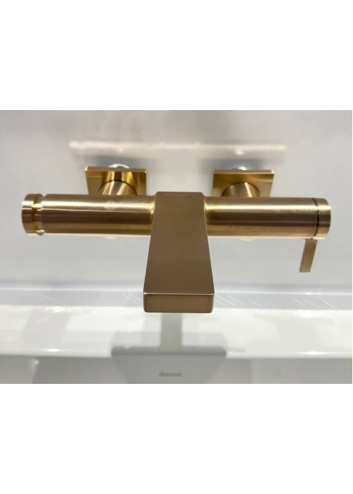 Змішувач Hansgrohe Tecturis E для ванни, Brushed Bronze (73420140)