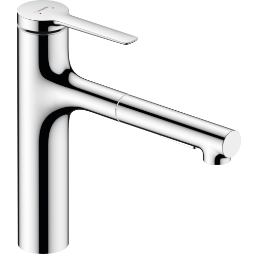 Змішувач кухонний  Hansgrohe Zesis  M33 160 2jet  з витяжним виливом Chrome 74801000