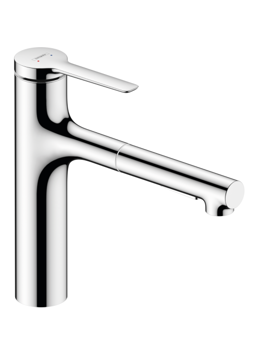 Смеситель кухонный Hansgrohe Zesis  M33 160 2jet  с выдвижным изливом Chrome 74801000