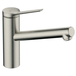 Смеситель кухонный Hansgrohe Zesis  M33 150 1jet Stainless Steel Finish 74802800