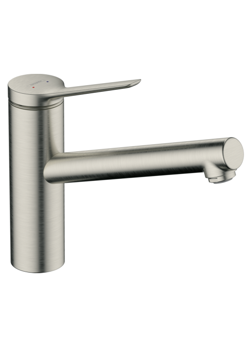 Смеситель кухонный Hansgrohe Zesis  M33 150 1jet Stainless Steel Finish 74802800