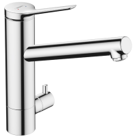 Змішувач кухонний Hansgrohe Zesis M33 200 1jet з запірним клапаном Chrome 74808000