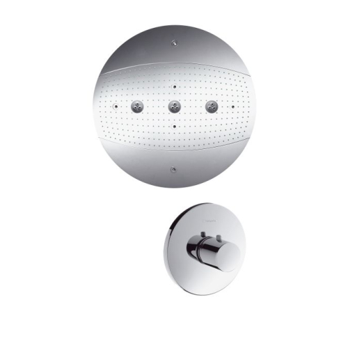 Тропічний душ HANSGROHE Raindance Rainmaker з термостатом 28403000 хром