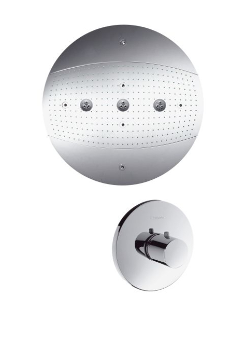 Тропический душ HANSGROHE Raindance Rainmaker c термостатом  28403000 хром