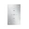 Тропический душ HANSGROHE Raindance Rainmaker с подсветкой 28418000 хром