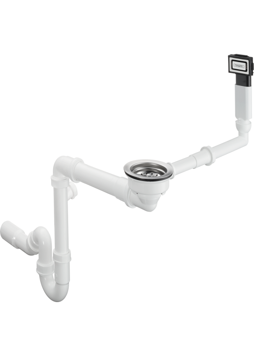 Сифон для мийки Hansgrohe D16-10, хром 43927000