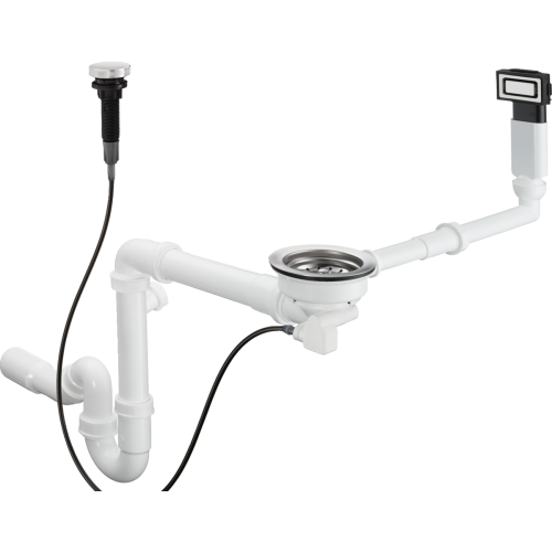 Сифон для миття Hansgrohe D14-11, хром 43931800