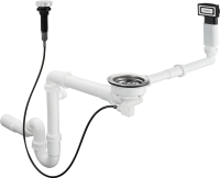 Сифон для мойки Hansgrohe D16-11, хром 43937000