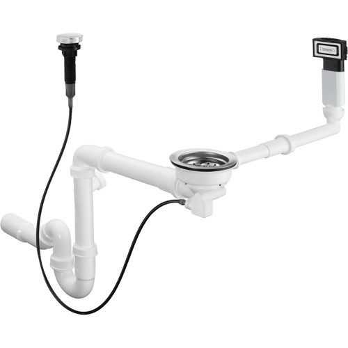 Сифон для миття Hansgrohe D16-11, хром 43937000