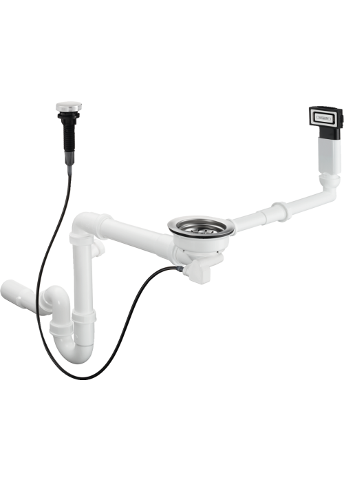 Сифон для миття Hansgrohe D16-11, хром 43937000