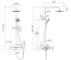 Душова система з термостатом Imprese CENTRUM W Т-15520