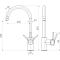Смеситель для кухни IMPRESE ARGO-S, черный, f03409010CB