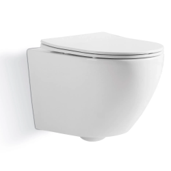 Унітаз підвісний Imprese LESNA TWIST безободковий з дюропластом Slim slow-closing c06803900