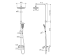 Душевая система IMPRESE BILA DESNE T-10304SQ