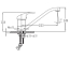Смеситель для кухни IMPRESE PRAHA, однорычажный, 20030
