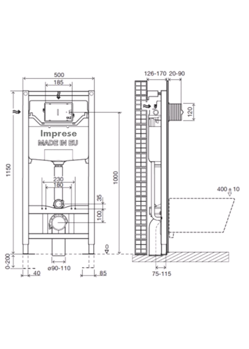 Комплект інсталяції Imprese 3в1, i8120