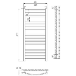 Сушка для рушників Laris Гранд П14 500 х 1200