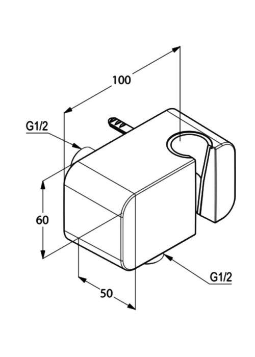 Шлангове з'єднання KLUDI A-QA (6556005-00)