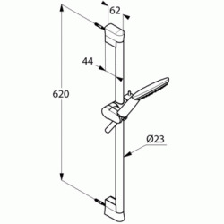 Душовий гарнітур KLUDI FRESHLINE (6783005-00)