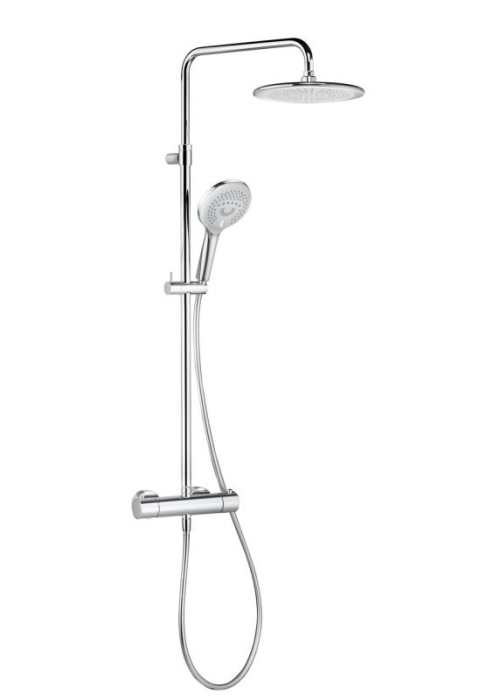 Душова система з термостатом KLUDI FRESHLINE DUAL SHOWER SYSTEM (6709205-00K)