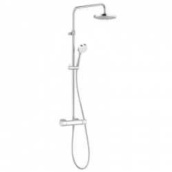 Душевая система Kludi Logo Dual Shower System 1S с термостатом 6809505-00