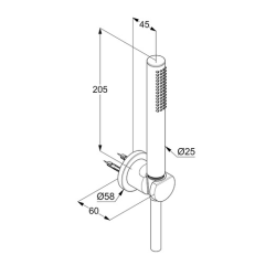 Душовий гарнітур Kludi Nova Fonte Puristic 2085005-15