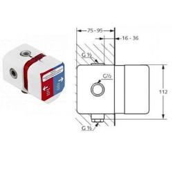 Набор скрытого монтажа KLUDI Pure&Easy (376300565)