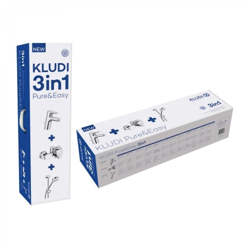Набор смесителей для ванны KLUDI Pure&Easy (376850565)