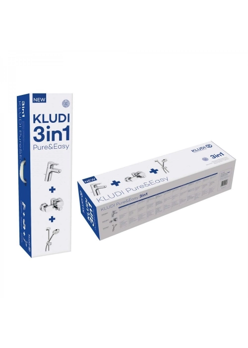 Набір змішувачів для ванни KLUDI Pure&Easy (376850565)