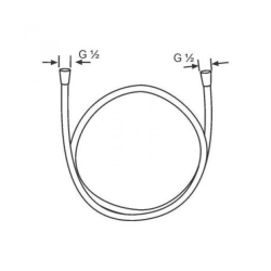 Шланг для душу KLUDI SIRENAFLEX 6100705-00