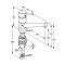 Смеситель кухонный Kludi SCOPE с байонетным креплением 339389675