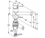 Смеситель кухонный Kludi SCOPE с байонетным креплением 339389675