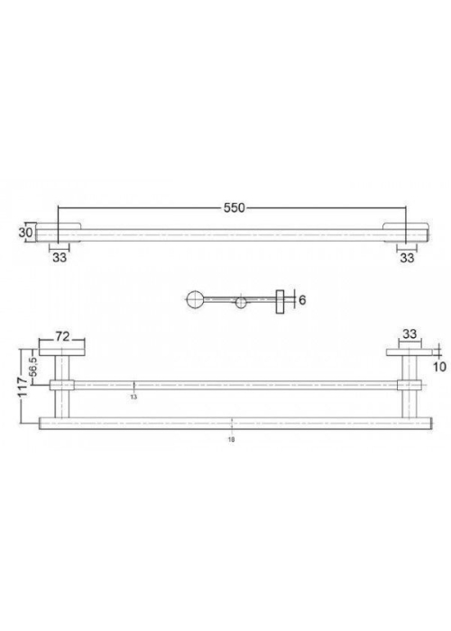 Рушникотримач KLUDI A-XES (4898805)