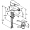 Змішувач для біде на один отвір KLUDI MARIS, 385320581