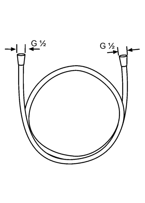 Шланг для душу KLUDI Supra, 6107291-00