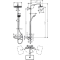 Душова система Hansgrohe Croma E Showerpipe 280 1jet із термостатом 27630000