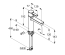 Смеситель для умывальника KLUDI ZENTA (382650575)