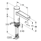 Змішувач для раковини KLUDI ZENTA сенсорний 3820205)