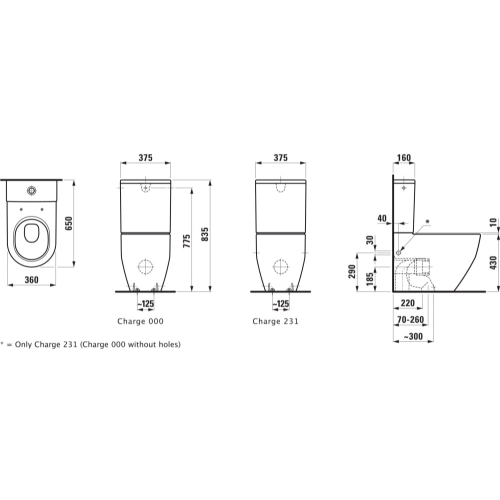 Унітаз-компакт  Laufen PRO з кришкою soft-close H8679530008701