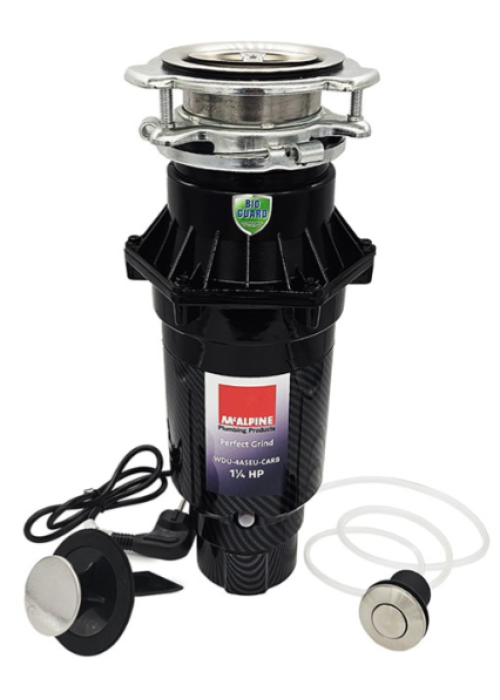Подрібнювач харчових відходів McALPINE WDU-4ASEU-CARB із пневматичним перемикачем