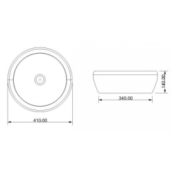 Раковина Newarc 5065G