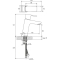 Змішувач для умивальника Ravak 10° Free без відкривання стоку TD F 014.00, X070129