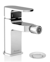 Змішувач для біде з відкриванням стоку Ravak Chrome CR 055.00, X070055