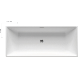 Ванна акрилова Ravak FREEDOM R 170x75 см XC00100021