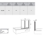 Шторка для ванны Ravak VS2 - 105 TRANSPARENT профиль сатин, 796M0U00Z1
