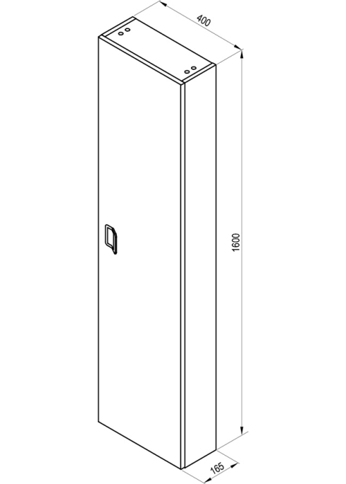 Пенал Ravak SB Comfort 400 X000001382