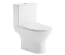 Унітаз компакт Ravak WC CONCEPT SLIM Combi RimOff із сидінням дюропласт soft-close, RKUM100010